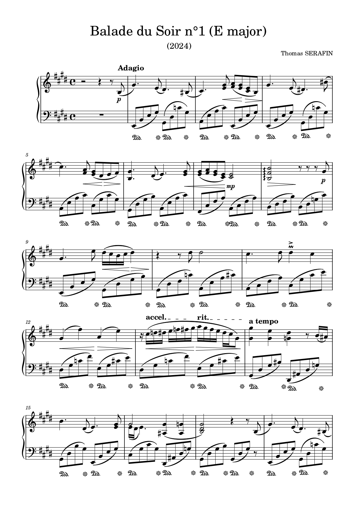 Evening Stroll in E Major - 2024